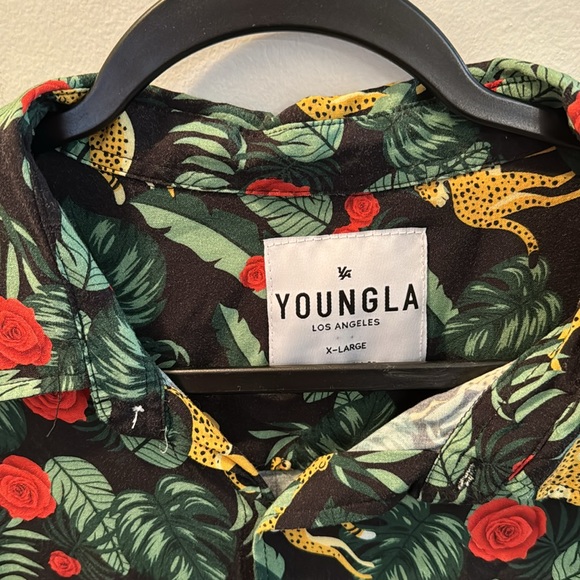 Young LA short sleeve button down - Picture 2 of 3